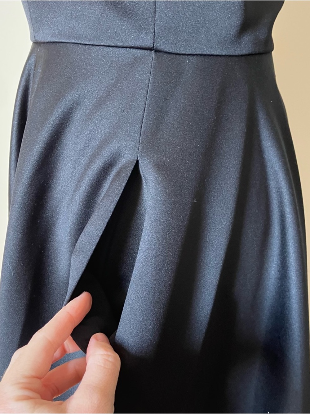 Jay Godfrey Black Pettigrew Strapless A-line Midi Dress size 4 - Picture 11 of 13